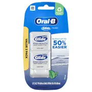 Oral-B, Glide, Pro-Health™, Deep Clean Floss, Cool Mint, 2 Pack, 43.7 yd (40 m) Each