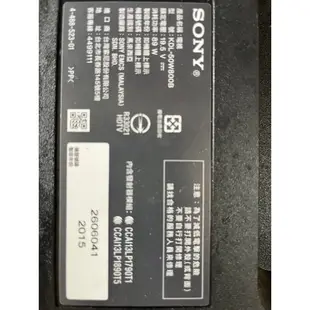 SONY50型液晶電視KDL-50W800B 主機板 電源板 零件