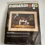 Dimensions Vintage Crewel Kit Sunlit Barnyard
