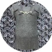 Lorica Hamata 6 mm Round Riveted Flat Washer Chainmail Armor LARP