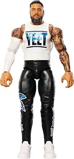 Mattel WWE Jey USO JCV38 Action Figure Main Battle Series #153 6-Inch Collectible Figure with 10 Points of Motion and Lifelike Appearance