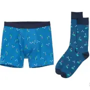 Old Navy Men’s Soft-Washed Built-In Flex Boxer Brief 6” Ins Golf Size S L XL XXL