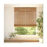 Bamboo Blinds, Shades Roman for Windows Window Home Patio & Shade 35" W X63 H...