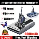 9500mAh Battery For Dyson V8 SV10 Absolute Pro Animal Fluffy 6INR21/71 SONY CELL