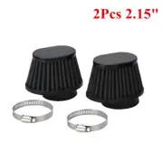 Car Cold Air Intake Cone Filter Pods Cleaner Replacement 2Pcs 55mm Washable Kit (for: Honda Civic)