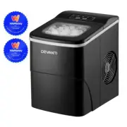 Devanti Ice Maker Machine Commercial Portable Ice Cube Tray Bar Countertop Party