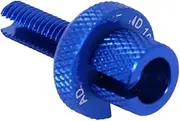 Clutch Cable Adjuster Screw for HON&DA CB125R CB150R CB300R 2018-2021 Motorcycle Brakes Clutch Cable Brake Wire Adjuster Screw(Blue)