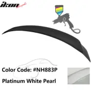 Fits 18-22 Honda Accord OE Style ABS Trunk Spoiler Painted Platinum White Pearl (for: Honda)