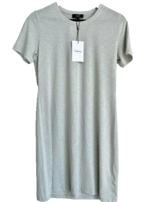 Theory Atmos Light Cherry B2 Shirt Dress Light Grey ( M )