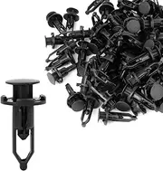 uxcell 100 Pcs Push-Type Automotive Clips Rivet Retainer Bumper Fasteners Clips Ref 52161-02020 for Toyota