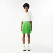 Short Pleated Elastic Waist Skirt