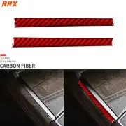 Red Carbon Fiber Cup Holder Panel Side Cover Trim For BMW 7 Series G11 G12 15-22 (for: BMW)