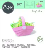 Easter Basket Sizzix Bigz Die 665102 Perfect for Favors NEW!