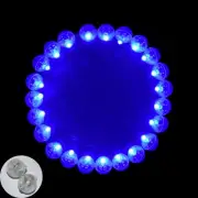 Neo LOONS� 100pcs/lot 100 X Blue Round Led Ball Lamp Balloon Light long standby