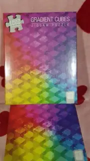 Gradient Cubes 1000 Piece Puzzle BRAND NEW/SEALED