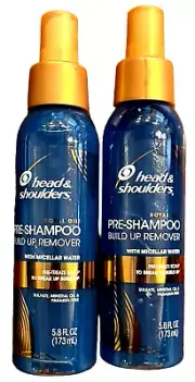 Head Shoulders Royal Oils Pre Shampoo Build Up Remover W/ Micellar Water X 2