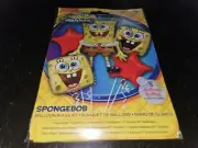 Spongebob Squarepants Nickelodeon 5 Balloon Bouquet Anagram NEW Stars Shaped +