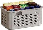 Kids Toy Box Large Size with Handles, Foldable Playroom Organizer | Sturdy Toy Box for Kids Room, Folding Toy Holder