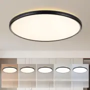 TALOYA 18 Inch Black Flush Mount Led Ceiling Light 18 Inch-1 Pack,