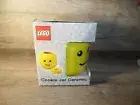 2008 LEGO Mini-Fig Head Yellow Cookie Jar NEW In Box Sealed