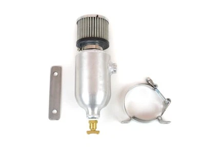 Canton 23-032 3/8" NPT Ports Universal Aluminum Breather 16 oz. Vent Tank