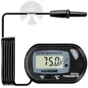 LCD Digital Aquarium Thermometer Reptile Fish Tank Water Terrarium Temperature