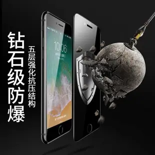 適用蘋果6splus鋼化膜iphone6全屏覆蓋6s護眼抗藍光6plus全包邊6p手機6sp玻璃i6防摔ip六屏幕屏保ipone貼膜P