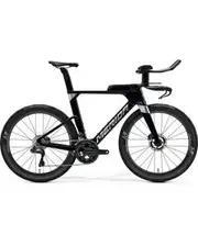 Merida Time Warp Tri Limited Road Bike Metallic Black/Flash Bcp