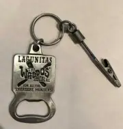 NEW Lagunitas The Waldos Special Ale Key Chain Bottle Opener With Roach Clip