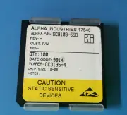 100x SC9103-558 ALPHA INDUSTRIES CAPACITOR CHIP RF MICROWAVE PRODUCT SIZE 12-08