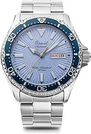 Mako RN-AA0823L Men's Wristwatch, Automatic Mechanic, Diver's Watch, Orient 75th Anniversary Limited to 1,000 Domestic Products, Domestic Manufacturer Warranty Included, Sky Blue, blue (sky