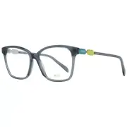 Emilio Pucci EMPU-1049623 Women Gray Optical Frame Plastic Square Casual Eyewear