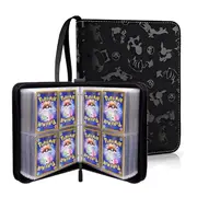 400 Card Spots Binder Album Book Card Collectors Holder Case for Pokemon Cards