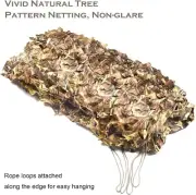 Mesh Camo Netting Hunting Camping Netting,Bulk Roll Sunshade 3D Maple Camo New