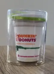 Vintage 2001 Dunkin Donuts Coffee Cup Holiday Ornament New In Package