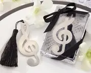 20 x Elegant Dots Book Note Musical in Gift Box + Bow - Bookmarks, Dots Books Details Weddings, Communion, Christening and Birthday