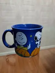Peanuts Gang Charlie Brown~Linus~Lucy~Sally Halloween Coffee/Tea Mug Gibson NEW