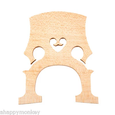 New High Quality Intermediate Cello Bridge, 1/2 Size Cello Bridges Cello Parts