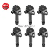 6 pcs OEM NGK Ignition Coil 30520-5G0-A01 For Honda Accord Pilot Acura 3.5L V6 (for: Honda)