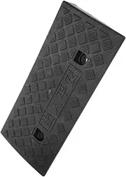 SEWOART Slope Threshold Pad Driveway Ramps for Wheel Ramps Rubber Bump Rubber Black