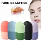 Hot Ice Facial Cube Massager Ice Roller to Depuff Shrink Sculpt Face Care X9M6