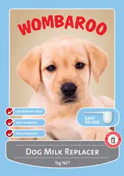 Wombaroo Dog Milk Replacer 1kg | Pet Supplement