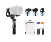 ZHIYUN CRANE-M2 S Combo Compact Handheld 3-Axis Gimbal Stabilizer Kit with LED Fill Light Built-in Battery PD Quick Charging for Smartphone Sports Camera M