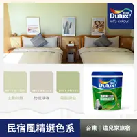 在飛比找PChome24h購物優惠-【Dulux得利塗料】A991 竹炭健康居除甲醛乳膠漆 民宿