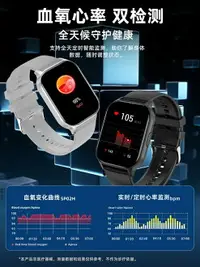 在飛比找樂天市場購物網優惠-華為鴻蒙新款高精度無創測血糖血壓智能手表防水健康運動智能手環