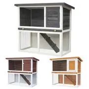Advwin Rabbit Hutch Bunny Cage Chicken Coop Guinea Pig Pet House Rabbit Cage Wooden