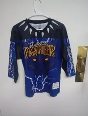 Headgear Classic Youth XL Black Panther Soccer Jersey NWT