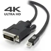 Alogic Elements Active 2m Mini Displayport to Dvi-d Cable With 4K Support Male Display Port Cables - MDP-DV4K-02-ACTV
