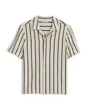 Madewell Lisbon Regular Fit Knit Camp Shirt