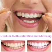 Smile Snap On Upper＆Bottom Set False Teeth Denture Veneers Dental Tooth Cover